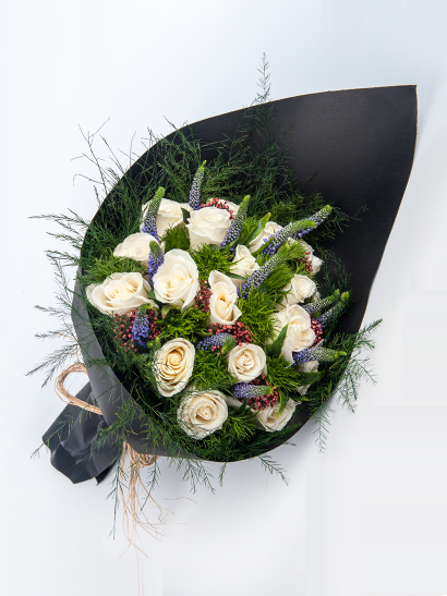 White Roses Bouquet