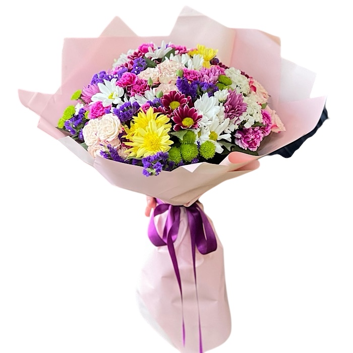 mixed daisy bouquet
